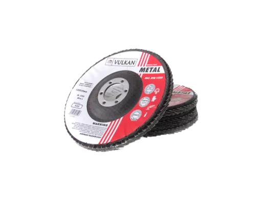 Круг пелюстковий тарілчастий 125*22 Р-120 конич.