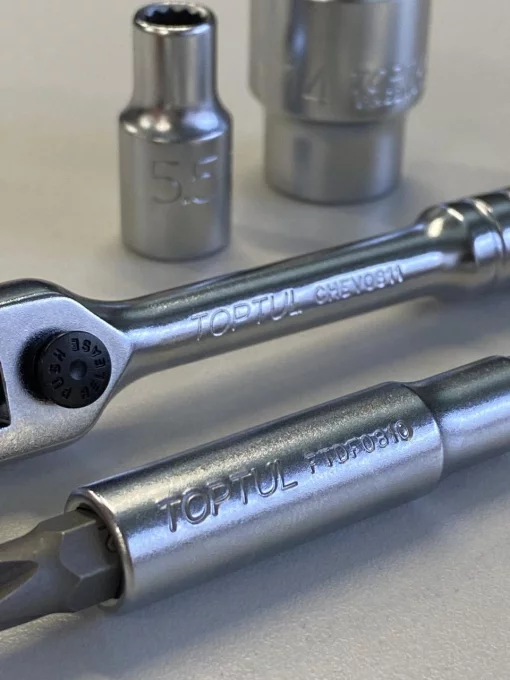 Магнітний бітотримач TOPTUL 1/4" L 100 мм (сп. з CHEV0811) FTDF0810