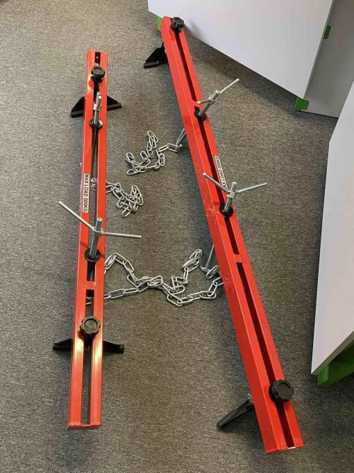 Траверса для зняття двигуна з двома захватами 500 кг 1500 мм (ХЗСО) TRV0500