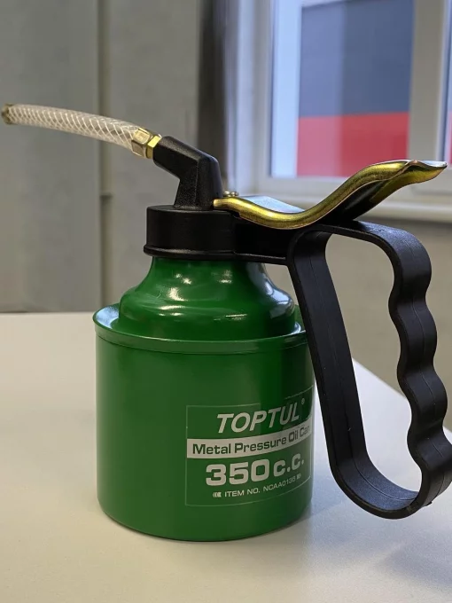 Маслянка металева TOPTUL 350 мл гнучкий наконечник NCAA0135