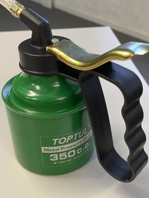 Маслянка металева TOPTUL 350 мл гнучкий наконечник NCAA0135