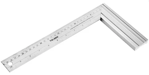 Кутник будівельний Tolsen, алюміній, 250x36x1мм