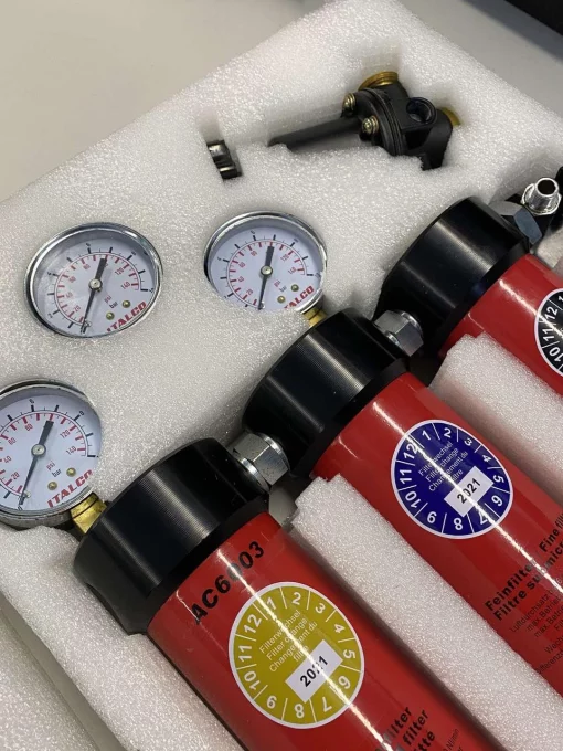 Блок підготовки повітря професійний (3 ступені) ITALCO AC6003