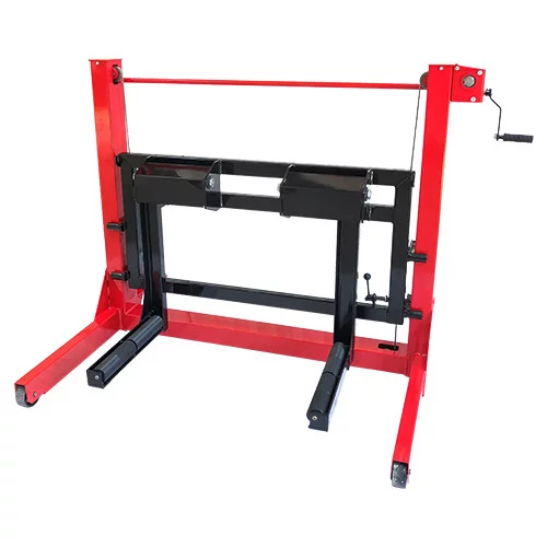 Візок для транспортування і установки + ванна для перевірки герметичності вантажних коліс (ХЗСО) KWT4050