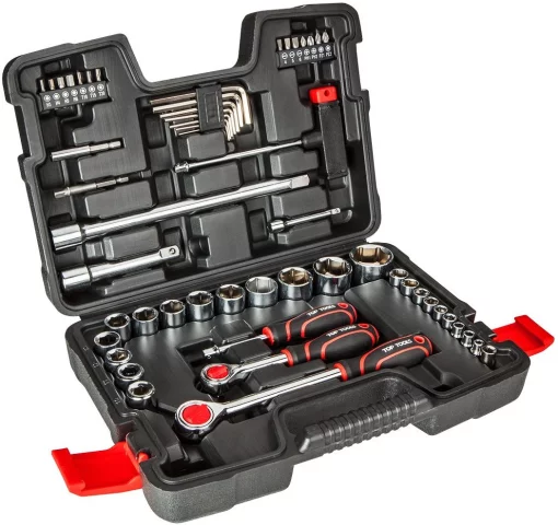 Набір інструментів Top Tools, 1/2", 1/4", 53шт
