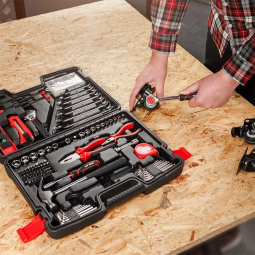 Набір інструментів Top Tools, 1/4", 3/8", універсальний, 194шт