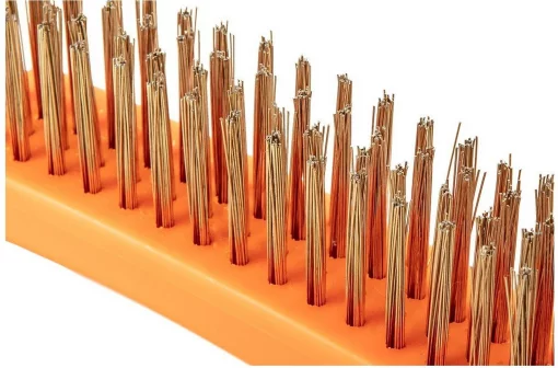 Щітка дротяна Neo Tools пряма, 4х16 рядів, прямий дріт 0.3мм, 260мм, двокомпонентне руків'я