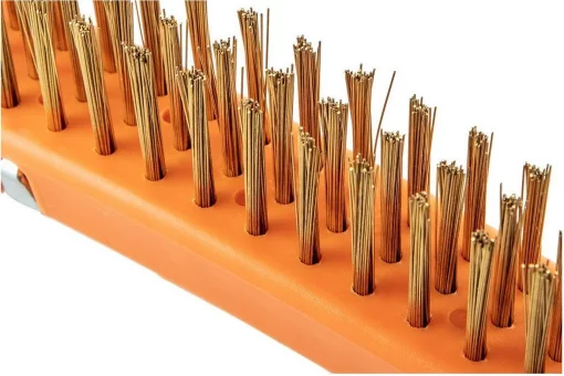 Щітка дротяна Neo Tools пряма, 3х19 рядів, прямий дріт 0.3мм, 345мм, двокомпонентне руків'я