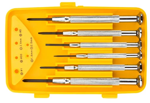 Викрутки TOPEX прецизійні, SL,PH, сталь CrV, набір 6шт