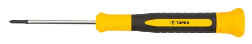 Викрутка TOPEX хрестова, прецизійна, PH00x50мм, сталь CrV