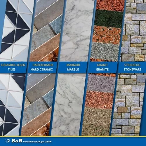 Диск алмазний S&R Meister 350x3x25,4 segment камінь