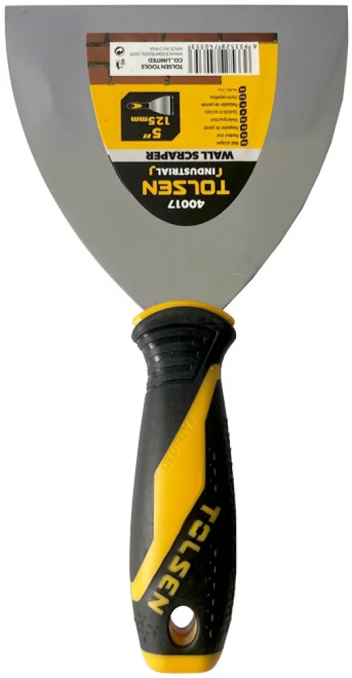 Шпатель Tolsen Профі, ширина 125мм, сталь, двокомпонентне руків’я
