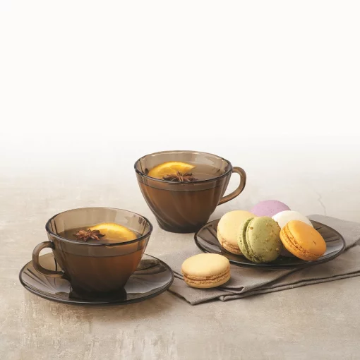 Чашка Duralex Beau Rivage Creole, 180мл, скло, коричнево-світлий