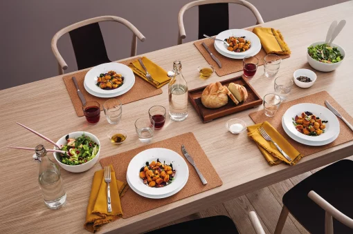 Тарілка обідня Bormioli Rocco Toledo, d25см, опалове скло, білий