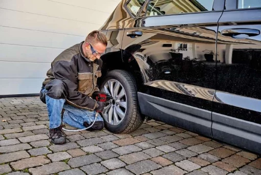 Гайковерт з набором пневматичних інструментів Einhell, 10шт