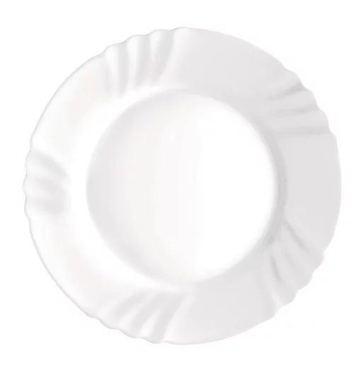 Тарілка обідня Bormioli Rocco Ebro, d25.5см, опалове скло, білий