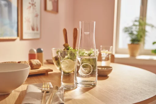 Скляний графин GROHE Blue, із кришкою у комплекті