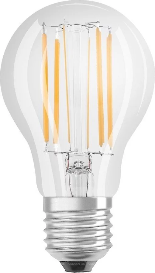 Лампа OSRAM LED E27 9Вт 2700K 1055Лм A75 філаментна димується