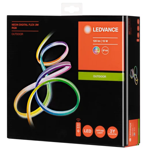 Світлодіодна стрічка LEDVANCE NEON DIGITAL FLEX кольорова, 3м