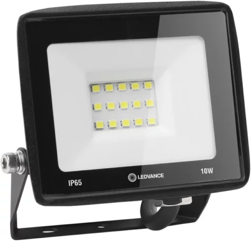 Прожектор LEDVANCE ECO 10Вт 1000Лм 6500K чорний
