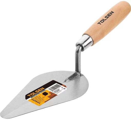 Кельма Tolsen крапля, 1.2мм, 150мм, дерев'яне руків'я, метал