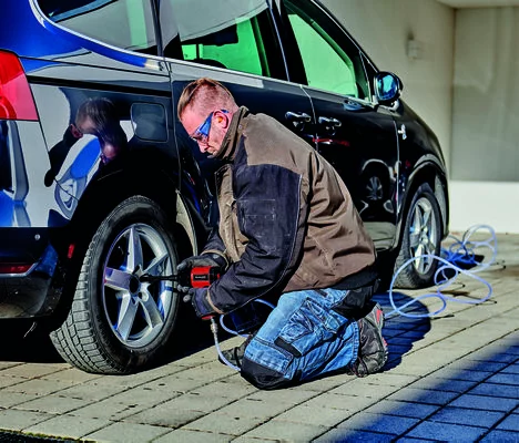 Гайковерт пневматичний Einhell TC-PW 610, 610Нм, 6.3бар, 142л/хв, 2кг