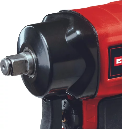 Гайковерт пневматичний Einhell TC-PW 610 Compact, 610Нм, 6.3бар, 142л/хв, М14, 3 головки, кейс, 1.14кг