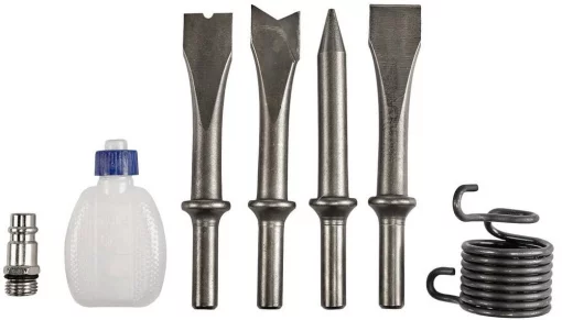 Молоток відбійний Einhell TC-PC 45 пневматичний, 6.3бар, повітря 113л/хв, 1.2Дж, 4500уд/хв, 1кг