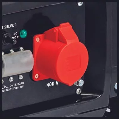 Генератор бензиновий Einhell TC-PG 65/E5, 230В/380В, 3.6/6.51кВт, електростартер, 25л, 83кг