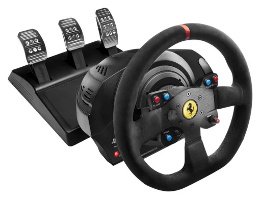 Кермо і педалі Thrustmaster T300 Ferrari Integral RW Alcantara edition, Офіційна ліцензія Ferrari та Sony, PC/PS3/PS4/PS5