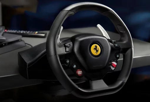 Кермо і педалі Thrustmaster T80 FERRARI 488 GTB EDITION, PC/PS4/PS3/PS5