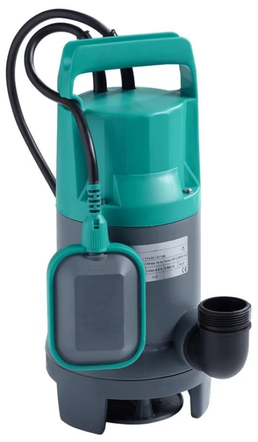 Насос дренажний Wilo Initial Waste 14-9 10270л•год, висота 9м, глибина 5м, кабель 10м, 0.65кВт, 6кг