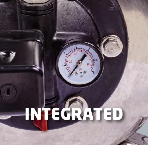 Насосна станція Einhell GC-WW 1250 NN, 1200Вт, 5000л/год, бак 20л, вис. 50м, глиб. 8м, нержавіюча сталь, 14.7кг