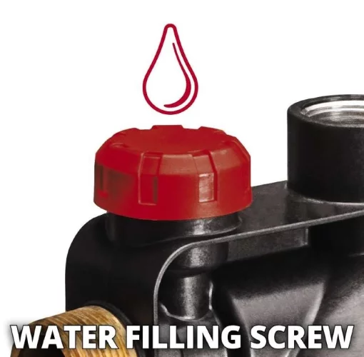 Насосна станція Einhell GC-WW 1045 N, 1050Вт, 4500л/год, бак 20л, вис. 48м, глиб. 8м, 15.1кг