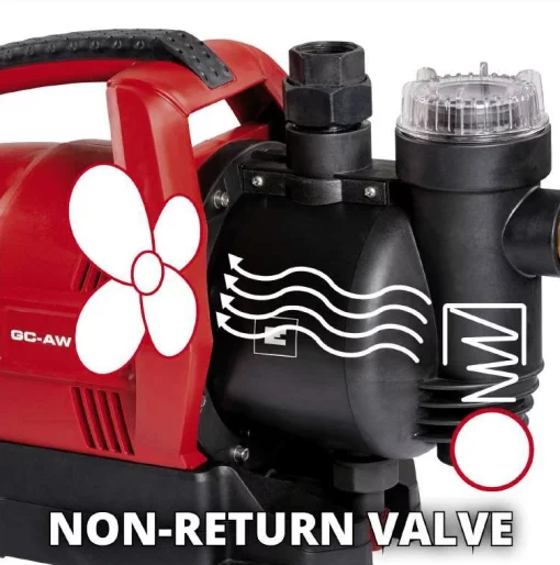 Насос напорний автоматичний Einhell GC-AW 6333, 3300л/год, 630Вт, 3.6бар, глиб 8м, 7.9кг