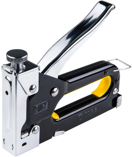 Степлер TOPEX, 6-14мм, тип скоб J, регулювання забивання скоби