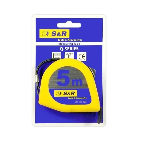 Рулетка S & R 5м серії Q