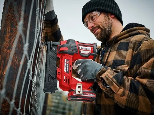 Степлер акумуляторний Einhell Professional FIXETTO 18/38 Solo PXC 18В під скоби 10-38мм 60п/хв 2.8кг без АКБ та ЗП