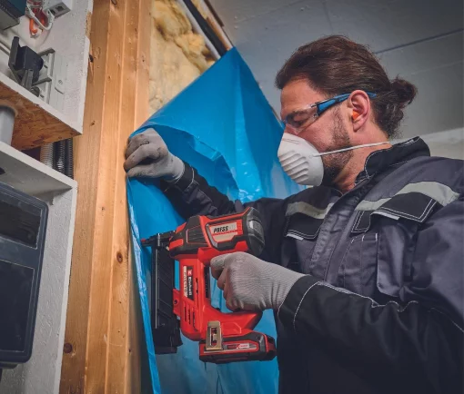 Степлер акумуляторний Einhell Professional FIXETTO 18/38 Solo PXC 18В під скоби 10-38мм 60п/хв 2.8кг без АКБ та ЗП