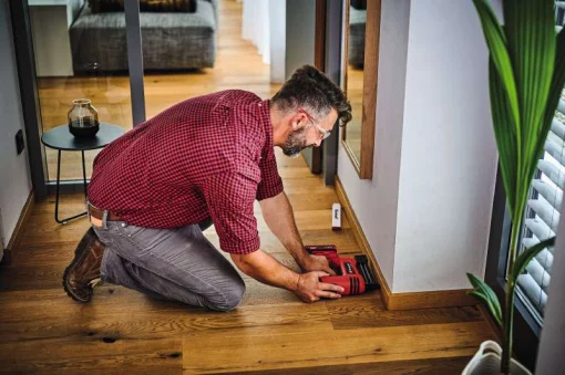 Степлер-цвяхозабивач акумуляторний Einhell TE-CN 18LI - Solo PXC 18В скоба 16-22/5.7мм цвяхи 15-32/1мм 20уд/хв 2.07кг без АКБ та ЗП