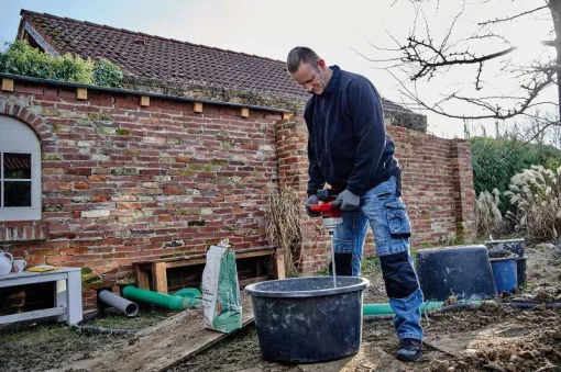 Міксер будівельний акумуляторний Einhell TE-MX 18LI - Solo PXC 18В 0-620об/хв М14 1.9кг без АКБ та ЗП