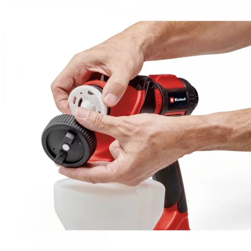 Фарборозпилювач акумуляторний Einhell TE-SY 18/90 Li - Solo 18В 1000мл/хв бачок 1200мл без АКБ та ЗП