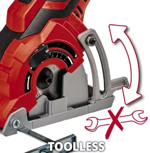 Пила дискова Einhell TC-CS 89 600Вт 89х10мм 1.98кг