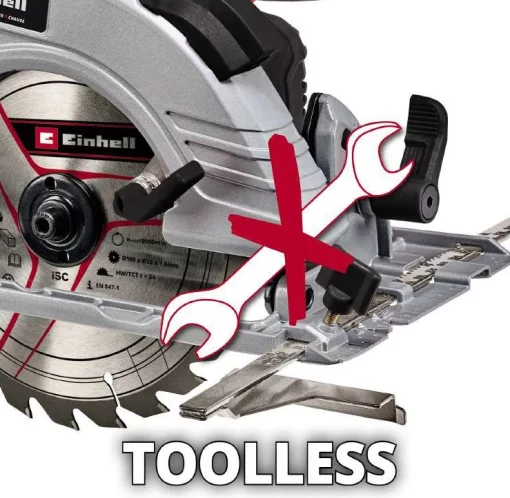 Пила дискова акумуляторна Einhell Professional TE-CS 18/190LI BL PXC 18В 190х20мм 3.23кг без АКБ та ЗП