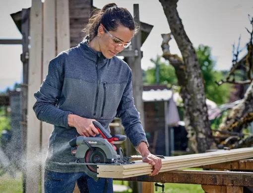 Пила дискова акумуляторна Einhell TP-CS 18/165 Li BL-Solo 18В 5000об/хв 165х20мм 2.95кг без АКБ та ЗП