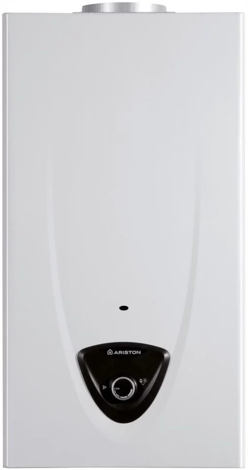 Газова колонка Ariston FAST EVO ONT B 11 NG UA 11л/хв. 19кВт регулювання потужності розпалювання від батарейок