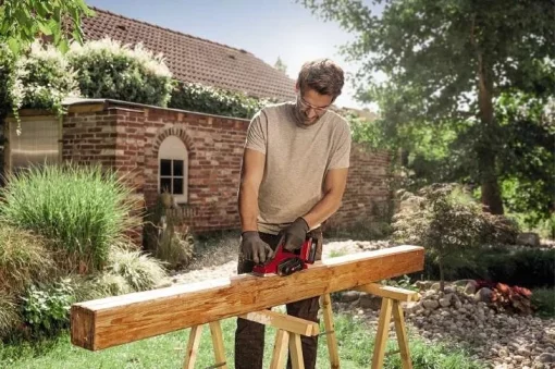 Рубанок акумуляторний Einhell TE-PL 18/82LI-Solo PXC 18В 82мм стругання до 2мм 2.4кг без АКБ та ЗП