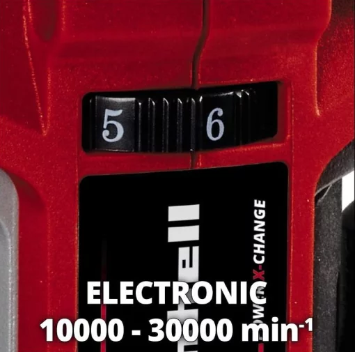 Фрезер акумуляторний Einhell Professional TP-RO 18 SetLI BL - Solo 18В цанга 6 та 8мм 10000-30000об/хв 1.34кг без АКБ та ЗП