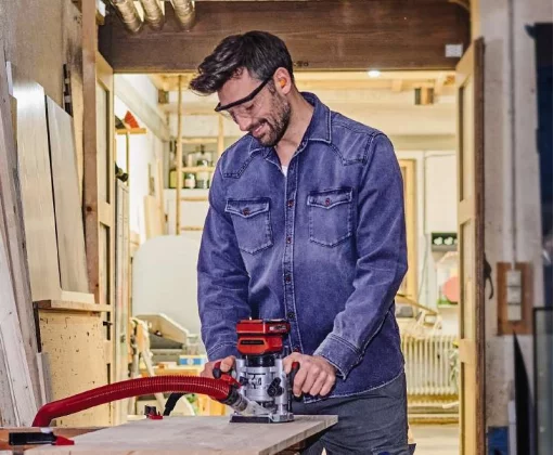 Фрезер акумуляторний Einhell Professional TP-RO 18LI BL - Solo 18В цанга 6 та 8мм 10000-30000об/хв 2.26кг без АКБ та ЗП