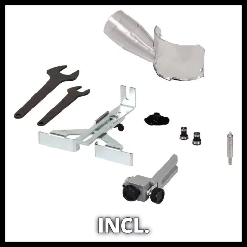 Фрезер кромковий акумуляторний Einhell Professional TP-ET 18LI BL - Solo 18В цанга 6 та 8мм 10000-30000об/хв 1.34кг без АКБ та ЗП